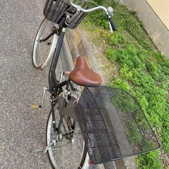 【美品】軽量アルミ製24インチ自転車の画像