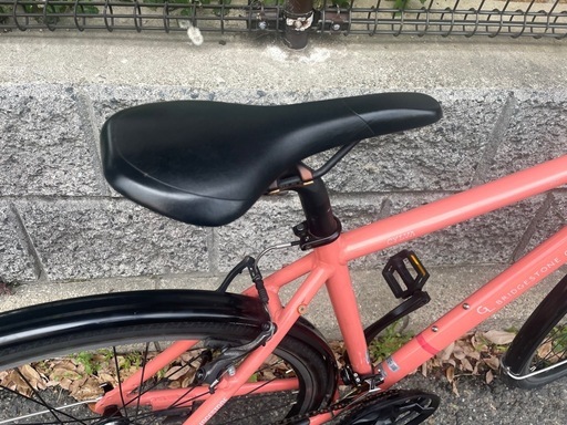 ?中古車?　BRIDGESTONE　クロスバイク　SHIMANO/24speed(3×8)　Vブレーキ　BAAマーク　軽量アルミフレー