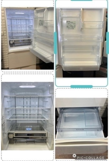 タッチドアオープン✨東芝 465L 5ドア 冷蔵庫 氷結晶チルド 自動製氷 