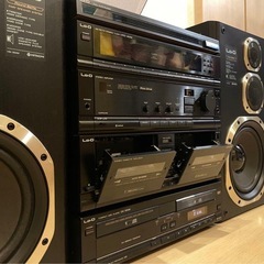 Lo-D　TWIN EDIT COMPO　Wing330CD日立　バブルコンポの画像