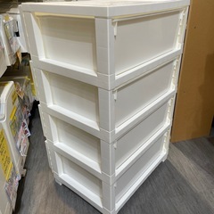【収納プラケース】【４段】クリーニング済み【管理番号0424】知の画像