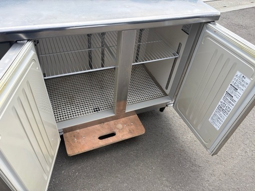 ■中古品 ホシザキ業務用テーブル形冷蔵庫 RT-120MNF 2016年 1200ｘ600ｘ800ｍｍ 台下冷蔵庫 動作問題なし 厨房■ □中古品 ホシザキ業務用テーブル形冷蔵庫 RT-120MNF 2016年