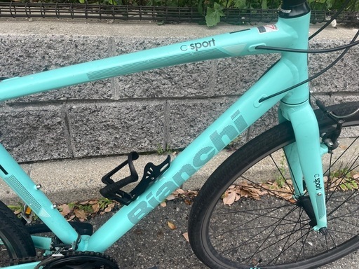 ?中古車?　Bianchi/C・SPORT 1　クロスバイク　500MM/170㎝～　Vブレーキ　アルミフレーム　中古自転車　点検調整
