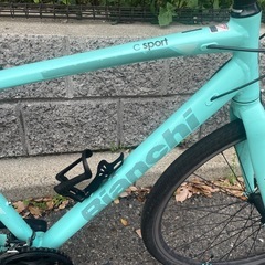 🔵中古車🔵　Bianchi/C・SPORT 1　クロスバイク　500MM/170㎝～　Vブレーキ　アルミフレーム　中古自転車　点検調整永久無料✨　西宮市の画像