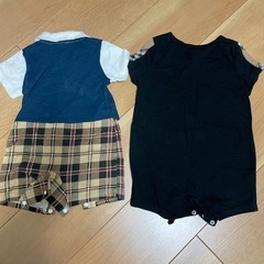 半袖ロンパース　70〜80cmの画像