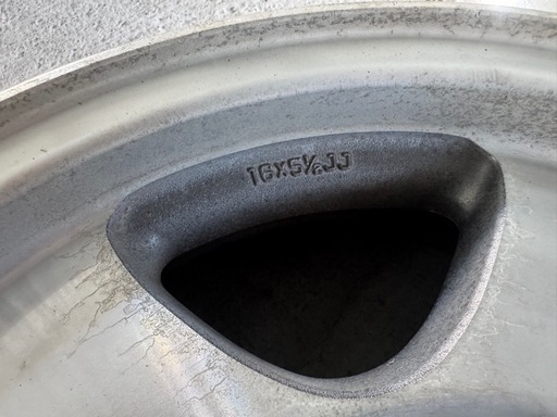 ja11 純正アルミ　逆履き DUNLOP 下駄タイヤ　廃盤　ジムニー　sj30 スズキ(純正) JA11純正ホイール逆履き のパーツレビュー | ジムニー