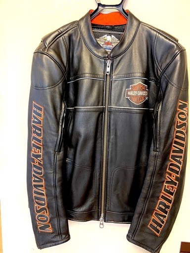 HARLEY-DAVIDSON ブラックレザージャケット (シバ) あいの里教育大の HARLEY-DAVIDSON ブラックレザージャケット (シバ) あいの里教育大の