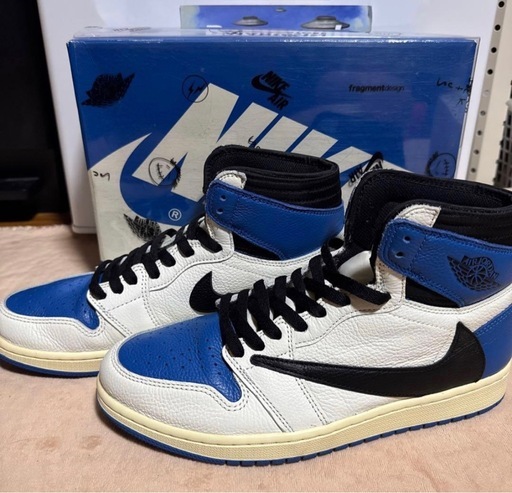 Travis Scott × Fragment × Nike AJ1 High