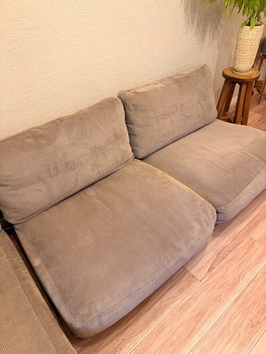 美品　モモナチュラル　CLOUD LOW SOFA | 2P+COUCH 