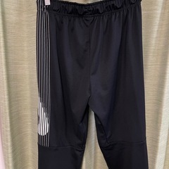 ナイキ Dri-FIT セットアップ L 黒 上下　NIKE 上下セットアップ ナイキ Tシャツ パンツ ブラック スポーツウェアの画像
