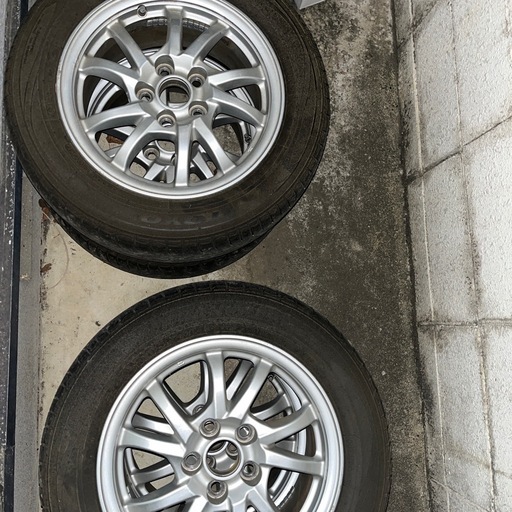 BRIDGESTONE（ブリヂストン） 4本セット トヨタ プリウスα SAI純正 TOYOTAプリウスα 16インチ　サマータイヤ　