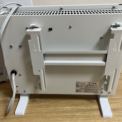 【美品】ミニパネルヒーター 300W 足元暖房 脱衣所 トイレ用 PHT-1731の画像