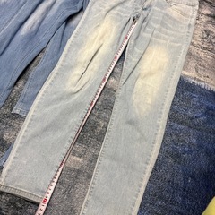 【3本セット】スリムフィット スキニー　ライトブルーデニム　ウェスト82〜85の画像