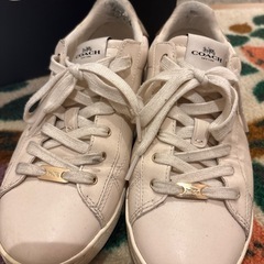 coach レディーススニーカー　２４.5センチの画像
