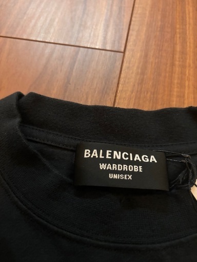 バレンシアガ　キャンペーンロゴ Tシャツ