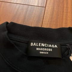 バレンシアガ　キャンペーンロゴ Tシャツの画像
