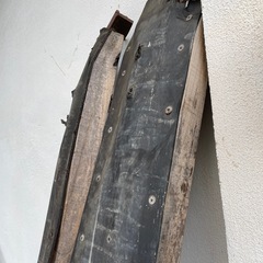 農機具の歩み板とプラケースの画像