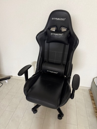 ゲーミングチェア　中古　取引中 ☆販売価格 8800円☆ GTRACING GTレーシング ゲーミングチェア