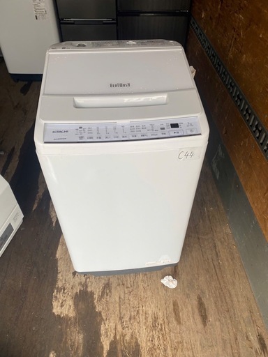NO C44?福岡市内配送設置無料✨?全自動洗濯機 ビートウォッシュ ホワイト BW-V70G-W [洗濯7.0kg /簡易乾燥(送風