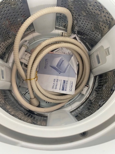 NO C44?福岡市内配送設置無料✨?全自動洗濯機 ビートウォッシュ ホワイト BW-V70G-W [洗濯7.0kg /簡易乾燥(送風