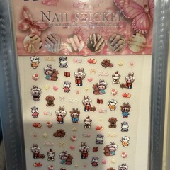キャラクターネイルシールの画像
