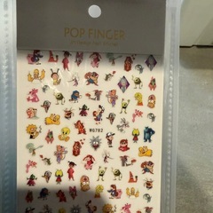 キャラクターネイルシールの画像