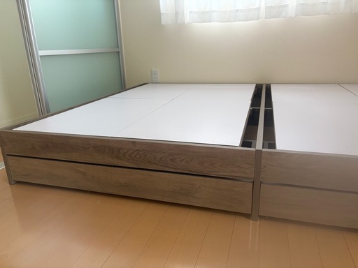 【値下げしました】ダブルベッドフレーム売ります 36113554.jpg?t=20241016090041