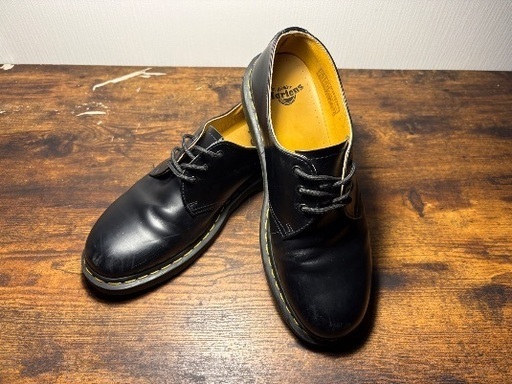 Dr.Martens 3ホール 黒 UK9ドクターマーチン