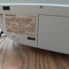 ジャンクCDラジカセの画像