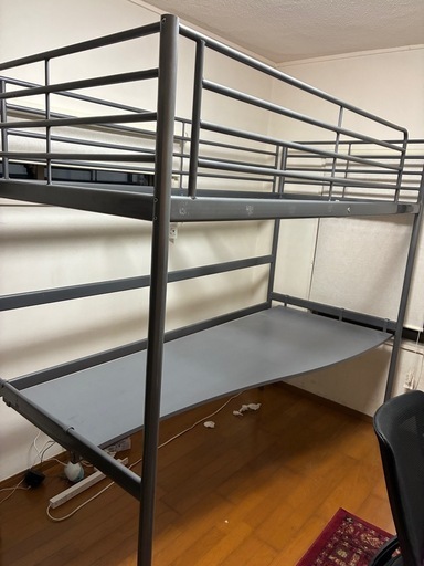 訳あり・格安】IKEA ロフトベッド（解体済み） (Kota) 千葉のベッド