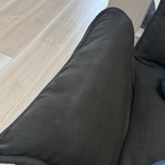 ニトリ座椅子 リクライニング 黒 5,000円→値下げ中 早い者勝ちの画像