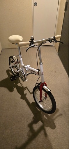 【美品】折りたたみ自転車（取扱説明書付）