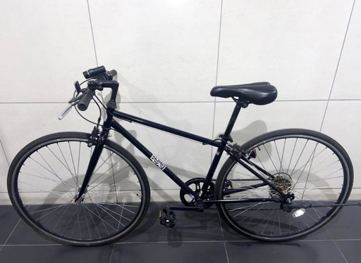 the black eye patch クロスバイクスポーツバイク自転車チャリ (テテ
