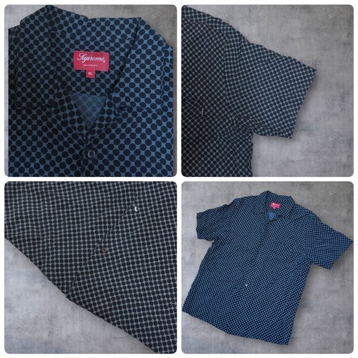 【美品】Supreme Compact Dot Rayon S/S XL
