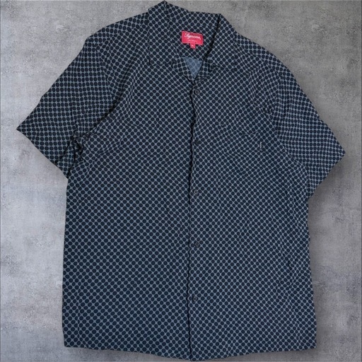 【美品】Supreme Compact Dot Rayon S/S XL