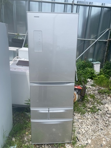 東芝5ドア冷蔵庫410L2017年 (由美🎵) 桟橋通五丁目のキッチン家電