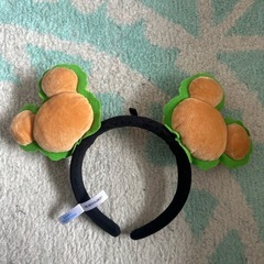 ディズニーランド ハンバーガー型カチューシャの画像