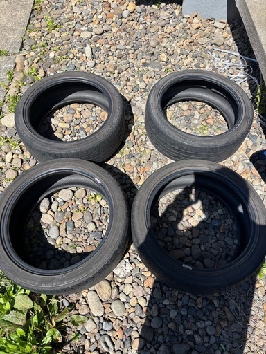 DUNLOP LEMANS 205/45R17 4本 (しま) 永山のタイヤ、ホイールの中古