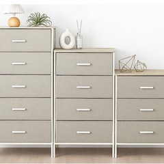 ファブリックチェスト5段の画像