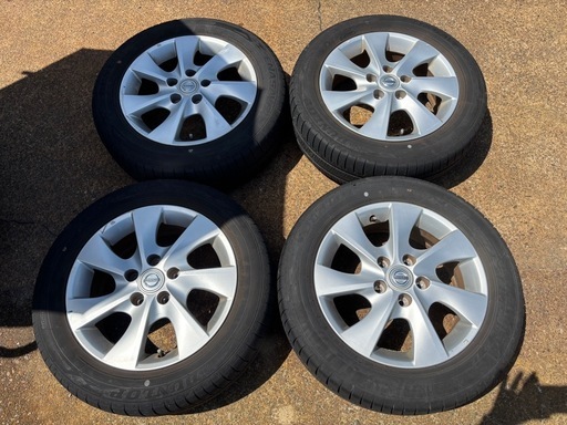 日産純正ホイール★セレナ 激安 4本セット】日産 セレナ 純正 CY007 スチール 鉄ホイール 鉄チン