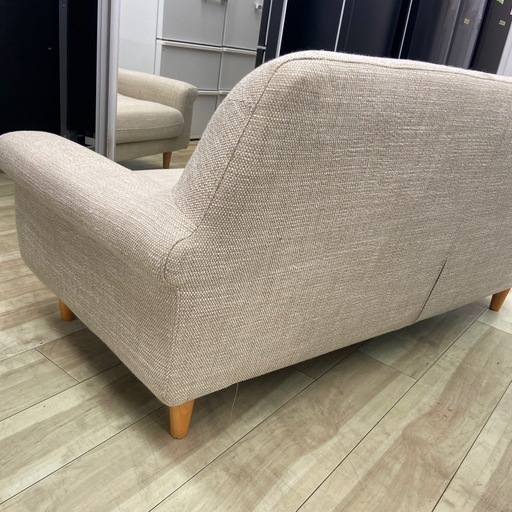 UNICO2人掛けソファ【リサイクルフカツ岡崎倉庫店】260425SM-1