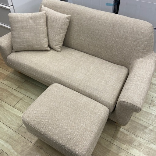 UNICO2人掛けソファ【リサイクルフカツ岡崎倉庫店】260425SM-1