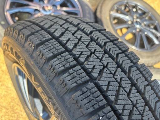 155/65R14 2023年 ブリヂストン ブリザック VRX2 アルミ付