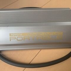 パワーポータブルアウトレット インバーターの画像