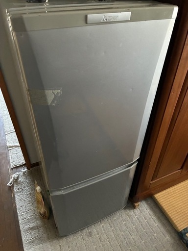 中古】三菱冷蔵庫 146L MR-P15Y-S 2015年製 動作OK (けんぱー) 佐賀の