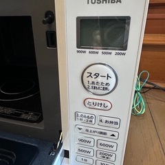 電子レンジ　　2022年度製の画像