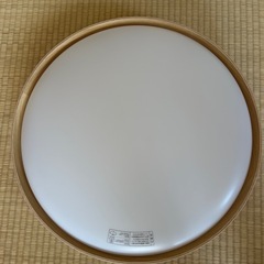 ＬＥＤ木製無印良品　シーリングライト　調光調色機能付　６畳の画像