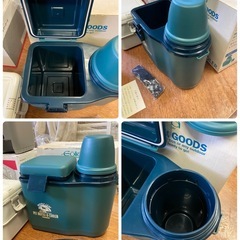 新品・中古　ジャグジー付クーラーボックス、ペットボトルクーラー等まとめて4点の画像