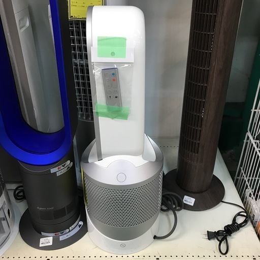 ジャングルジャングル貝塚店　ダイソン　羽根なし　ホット&クール　空気清浄ファンヒーター　暖房　ヒーター　白　ホワイト　扇風機　中古　貝