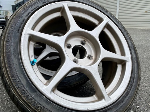 [P1レーシング]16インチ軽量ホイール4本 8J +31